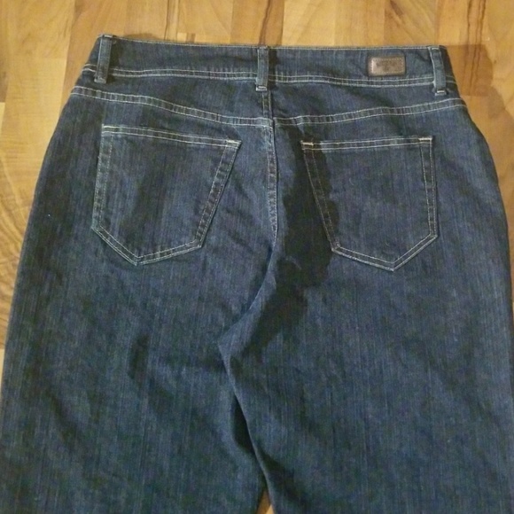 Blue Lee Riders Size 16P Straight Jeans With Tags - Picture 5 of 7